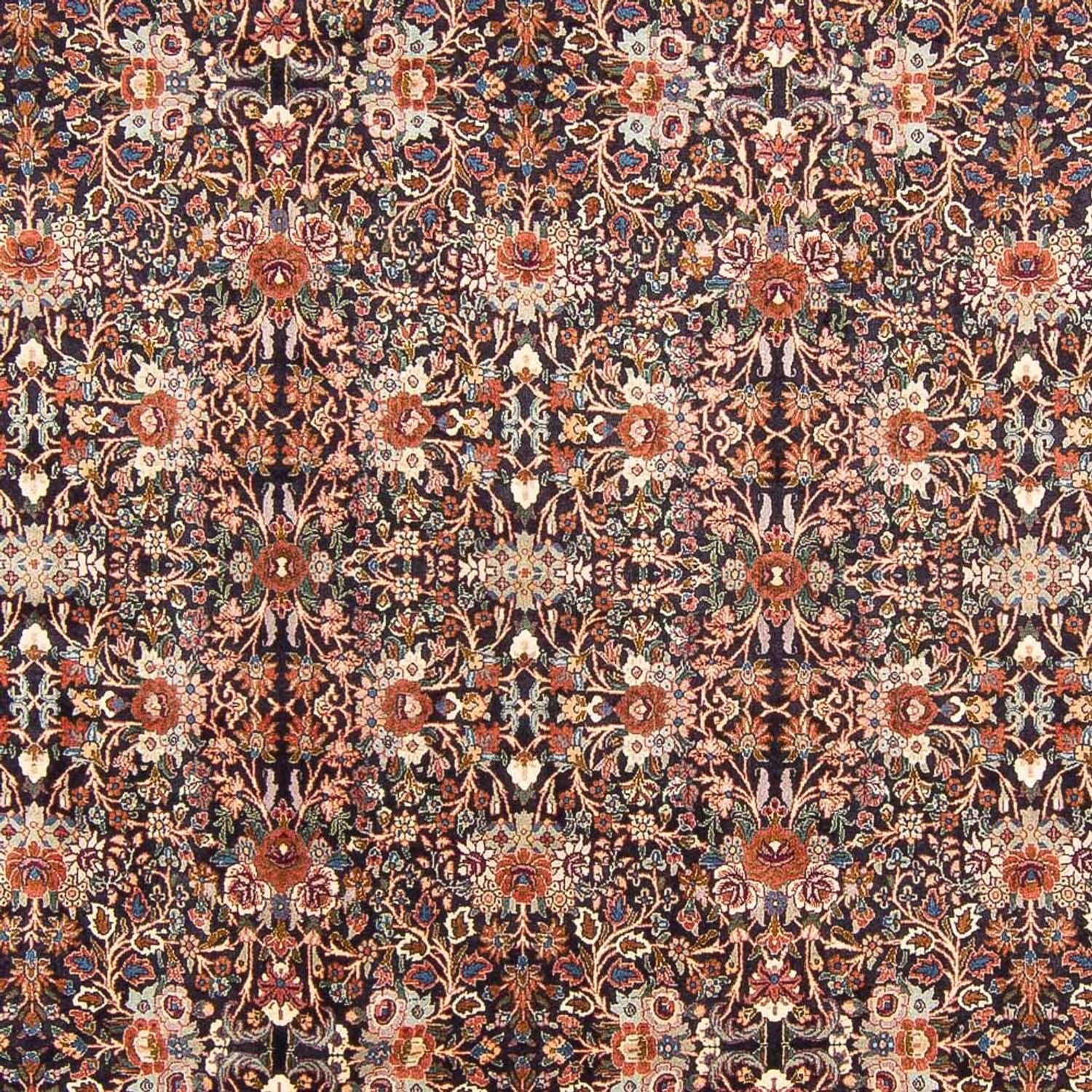 Persisk tæppe - Bijar - 305 x 200 cm - mørkeblå