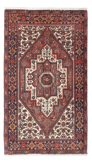 Persisk tæppe - Nomadisk - 130 x 82 cm - creme
