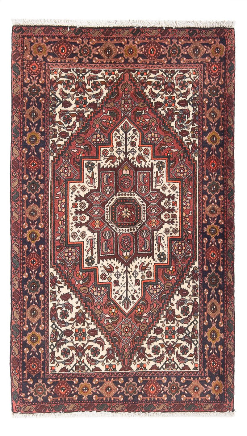 Persisk tæppe - Nomadisk - 130 x 82 cm - creme