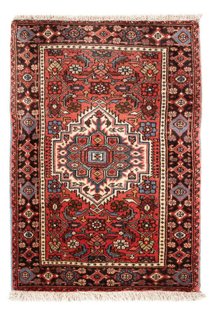 Persisk tæppe - Nomadisk - 72 x 48 cm - rød