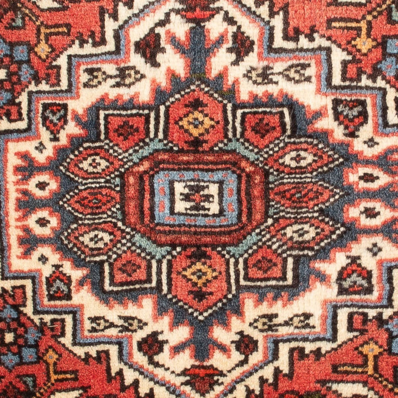 Persisk tæppe - Nomadisk - 72 x 48 cm - rød