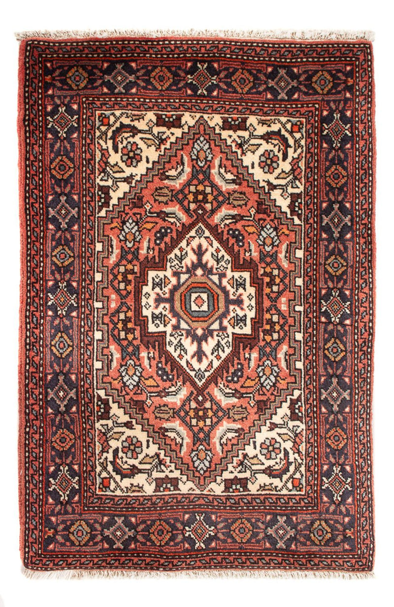 Persisk tæppe - Nomadisk - 80 x 53 cm - rød