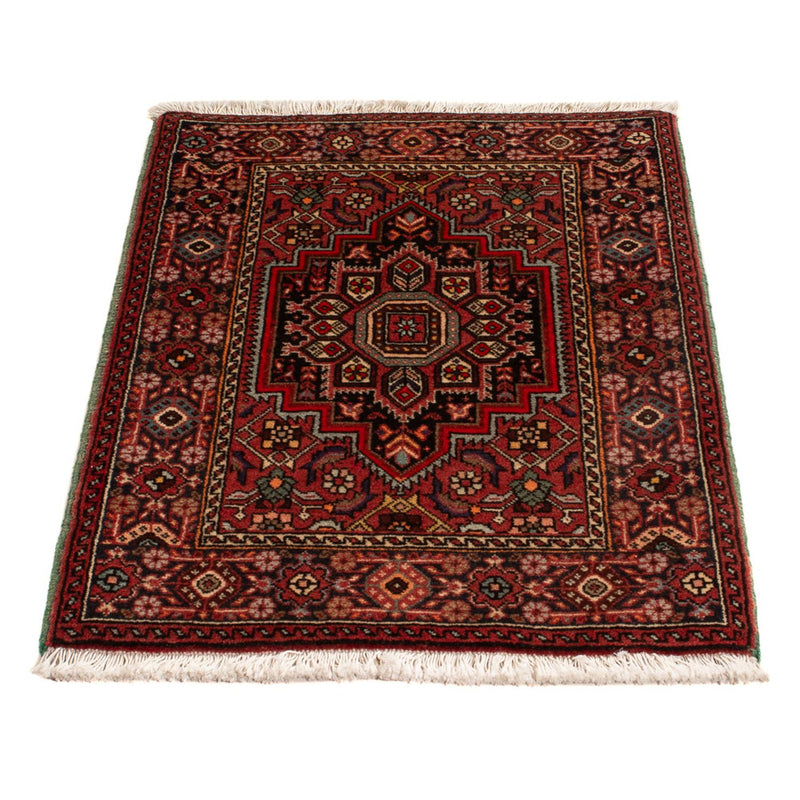 Persisk tæppe - Nomadisk - 78 x 54 cm - rød