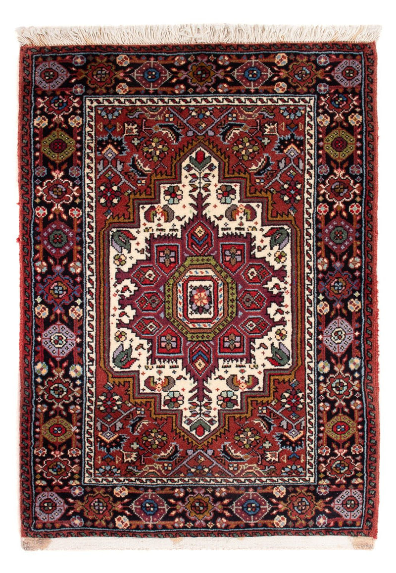 Persisk tæppe - Nomadisk - 88 x 60 cm - rød
