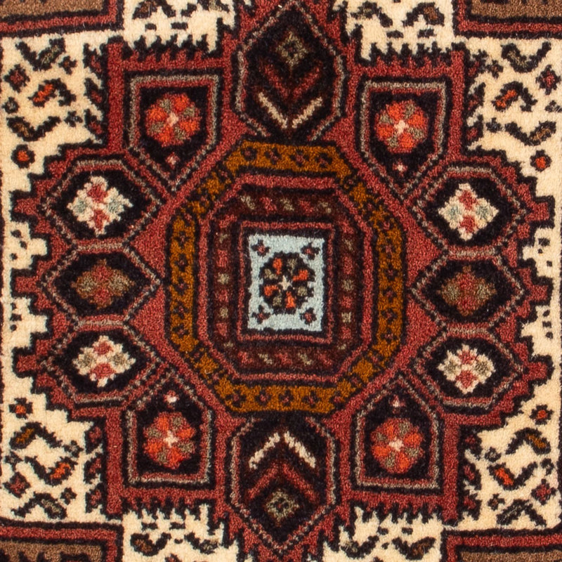Persisk tæppe - Nomadisk - 86 x 56 cm - rød