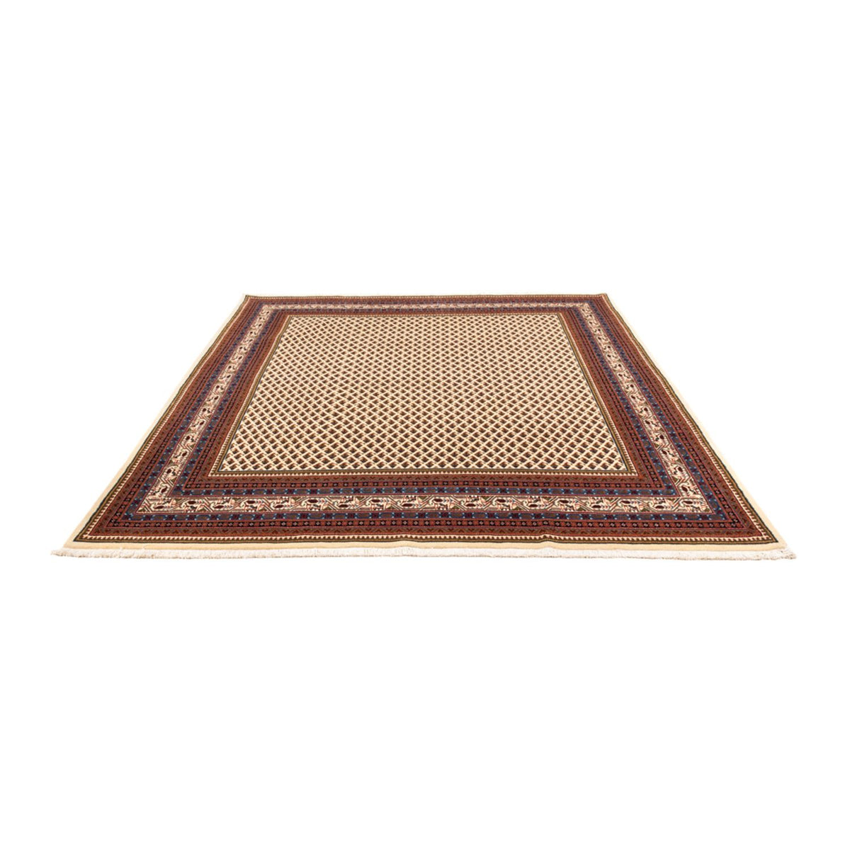 Persisk tæppe - Mir - 254 x 210 cm - lys beige