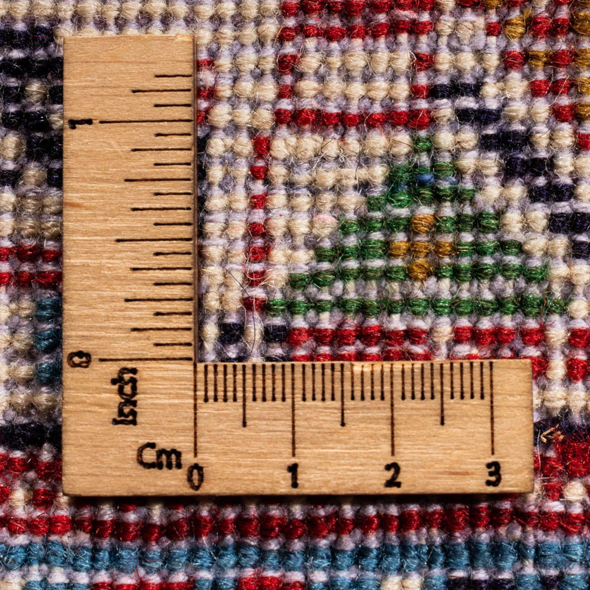 Persisk tæppe - Mir - 254 x 210 cm - lys beige