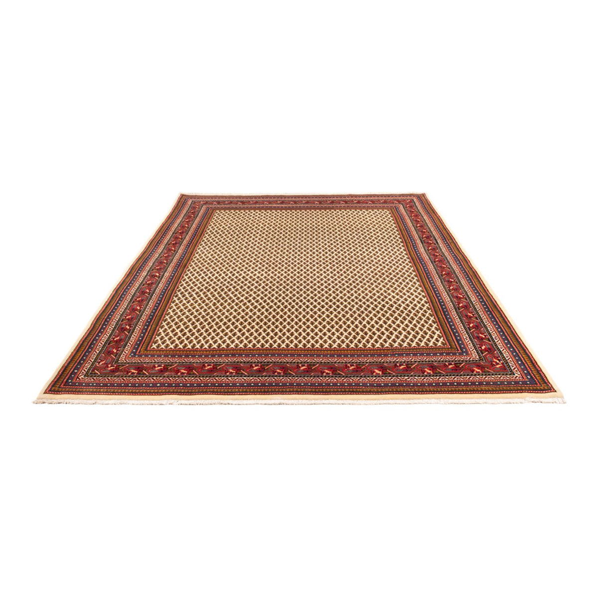 Persisk tæppe - Mir - 266 x 212 cm - lys beige