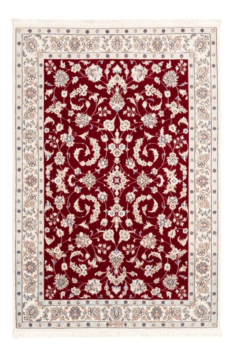 Persisk tæppe - Nain - Premium - 152 x 108 cm - rød