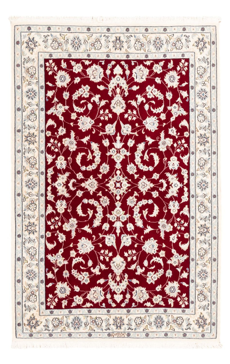 Persisk tæppe - Nain - Premium - 156 x 107 cm - rød
