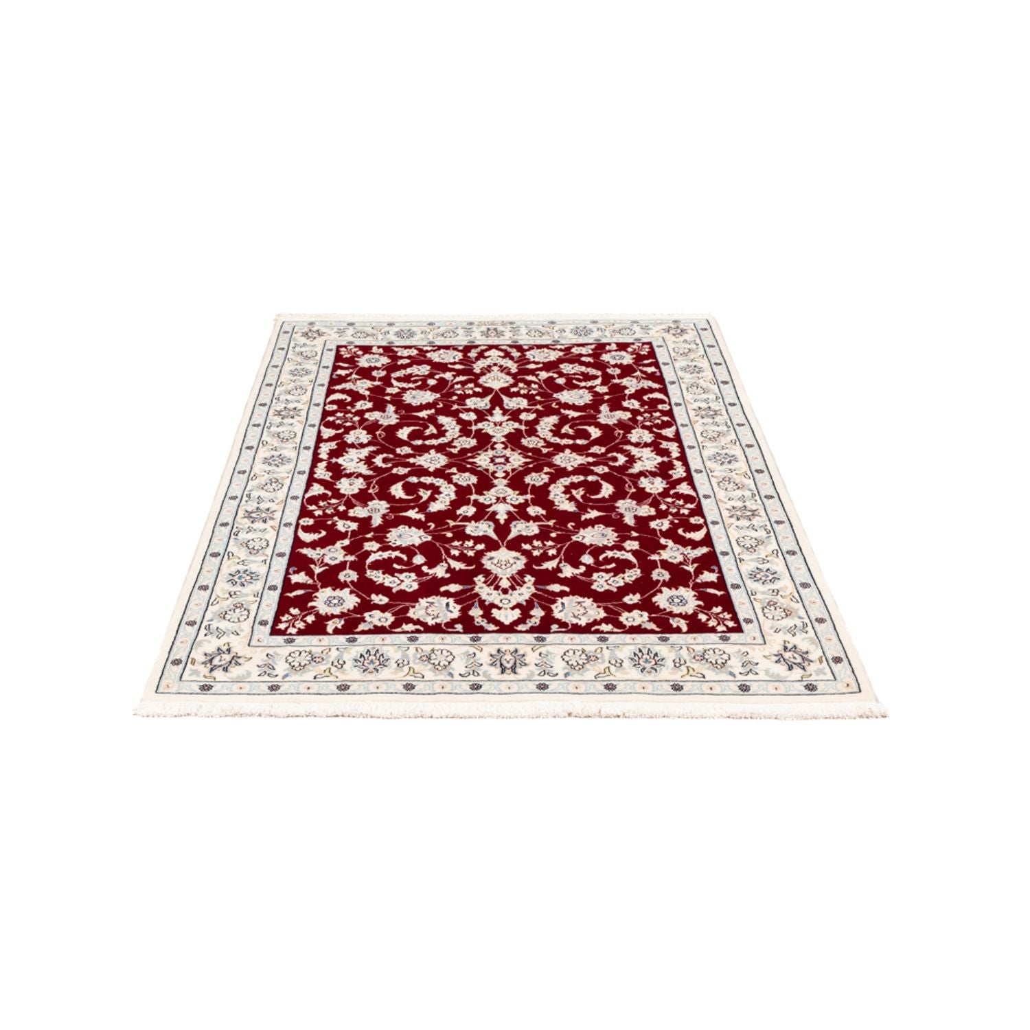 Persisk tæppe - Nain - Premium - 156 x 107 cm - rød