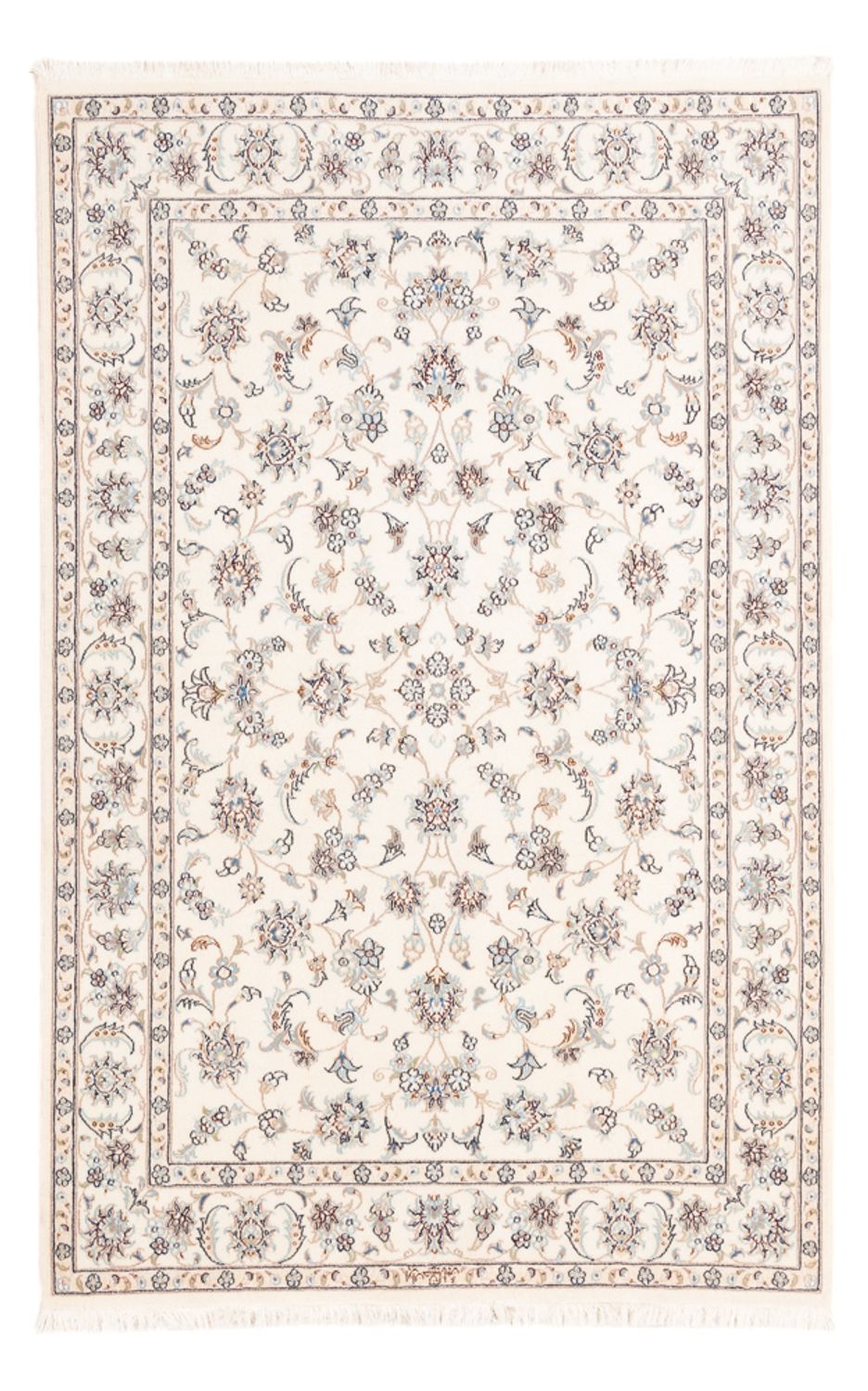 Persisk tæppe - Nain - Premium - 178 x 120 cm - creme