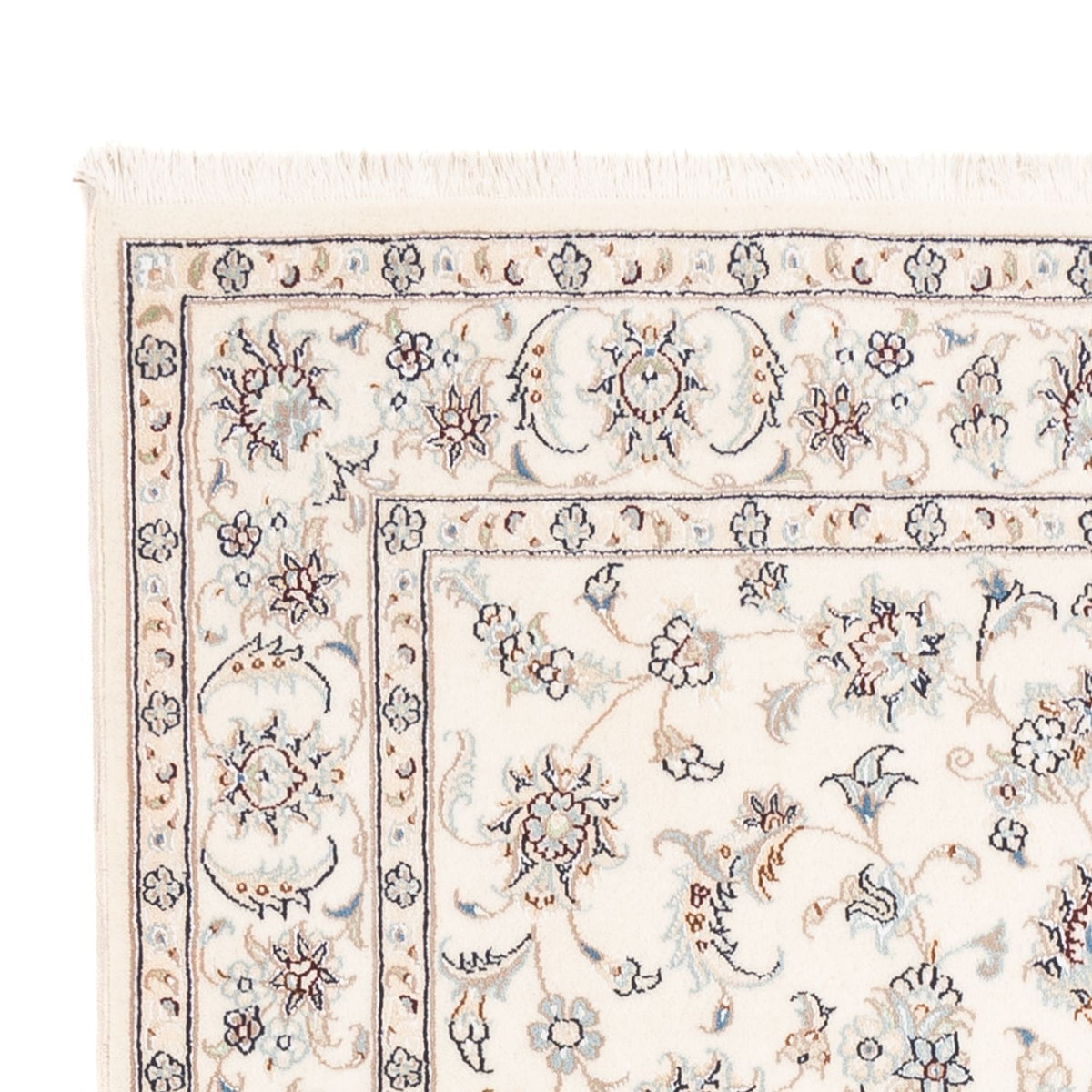 Persisk tæppe - Nain - Premium - 178 x 120 cm - creme