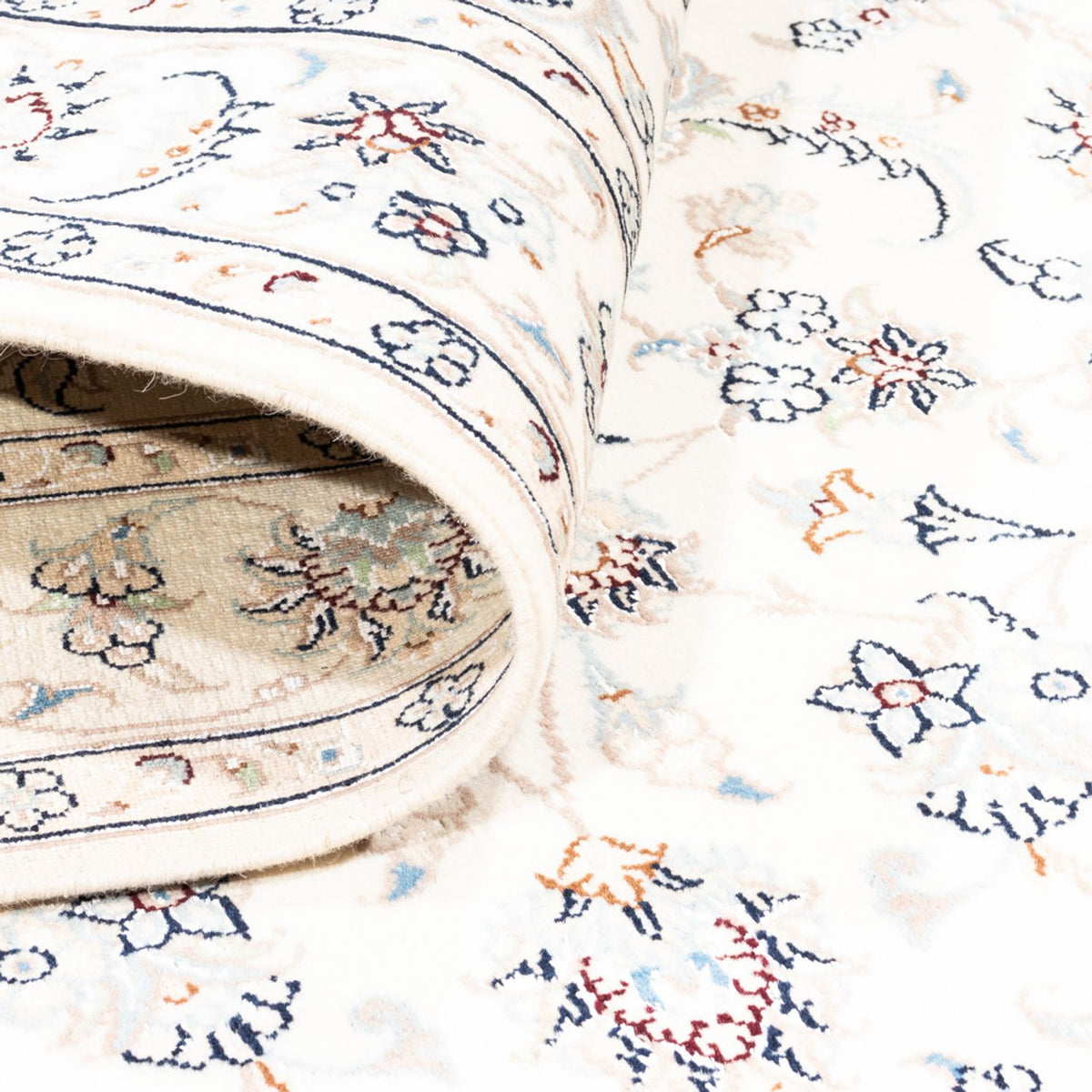 Persisk tæppe - Nain - Premium - 178 x 120 cm - creme