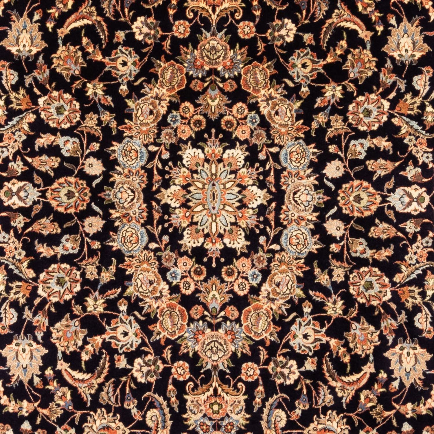 Persisk tæppe - Classic - 300 x 197 cm - mørkeblå