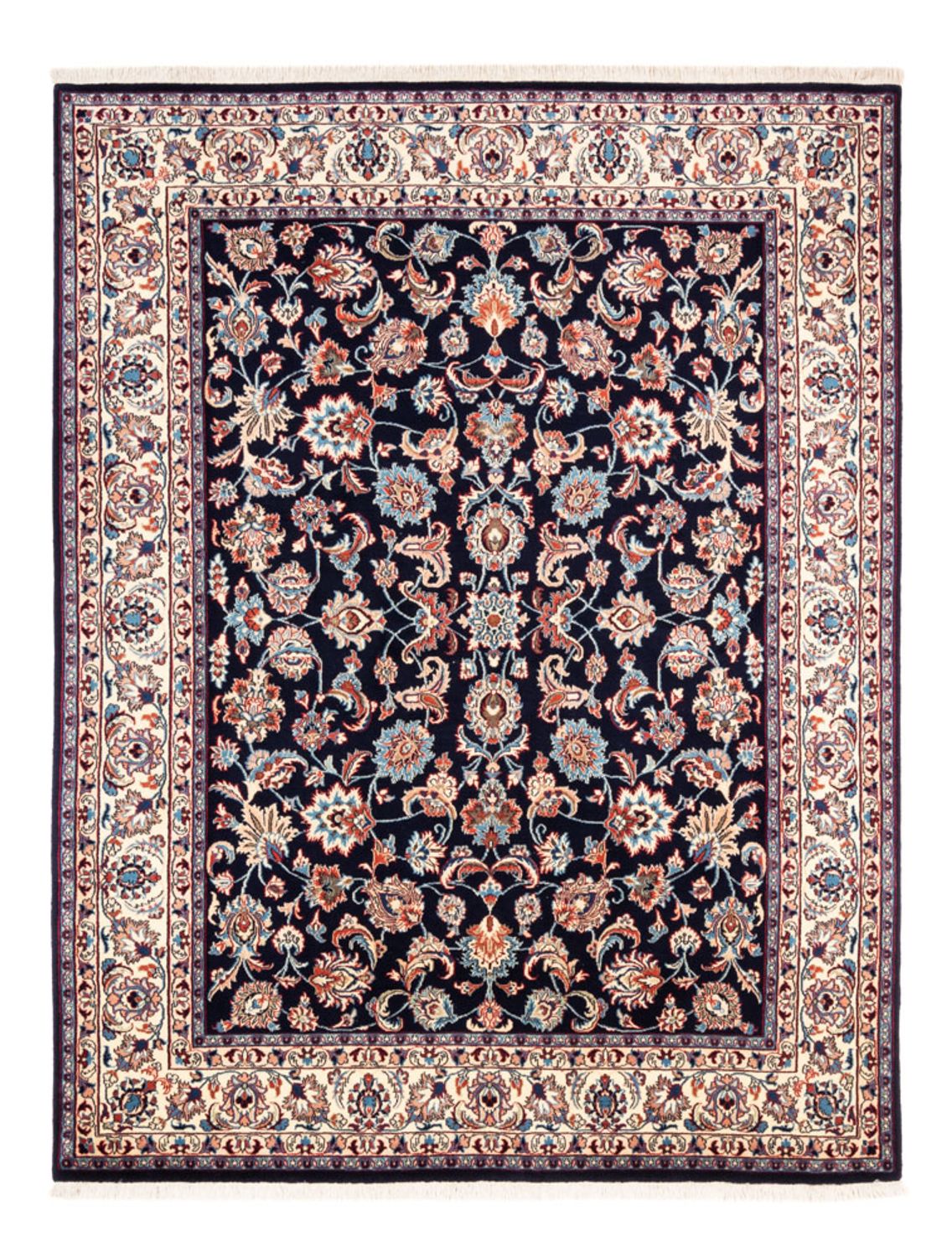 Persisk tæppe - Classic - 250 x 194 cm - mørkeblå