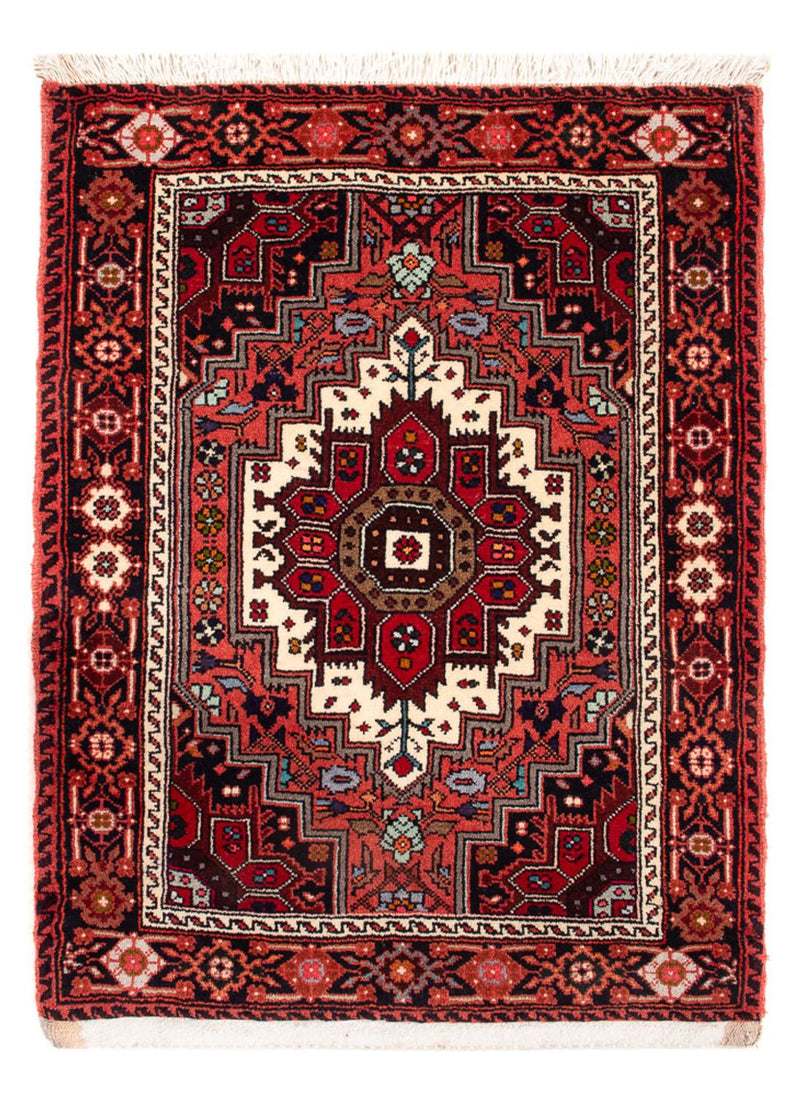 Persisk tæppe - Nomadisk - 85 x 60 cm - rød