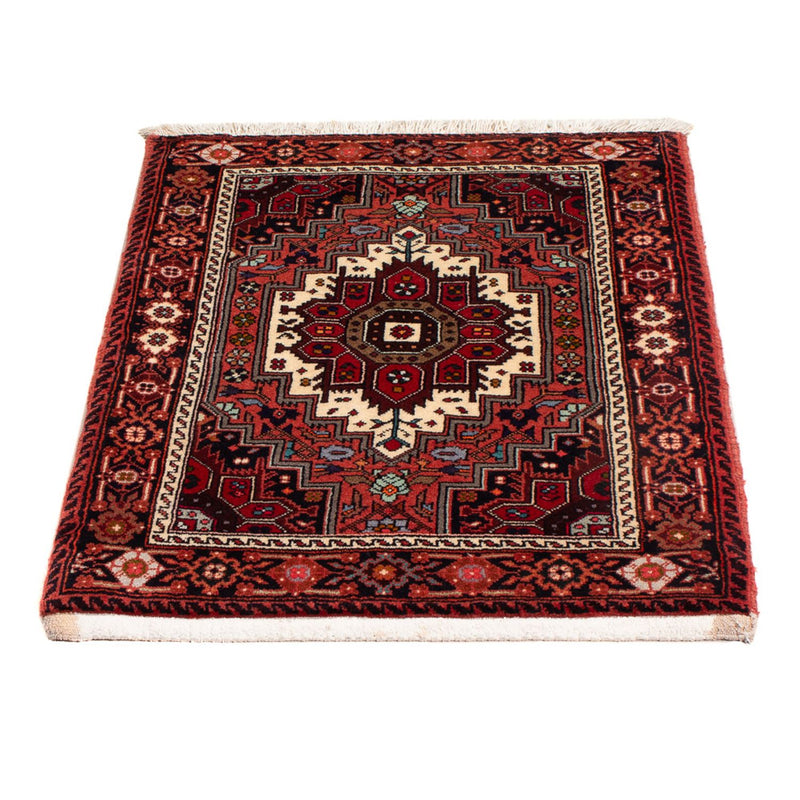 Persisk tæppe - Nomadisk - 85 x 60 cm - rød