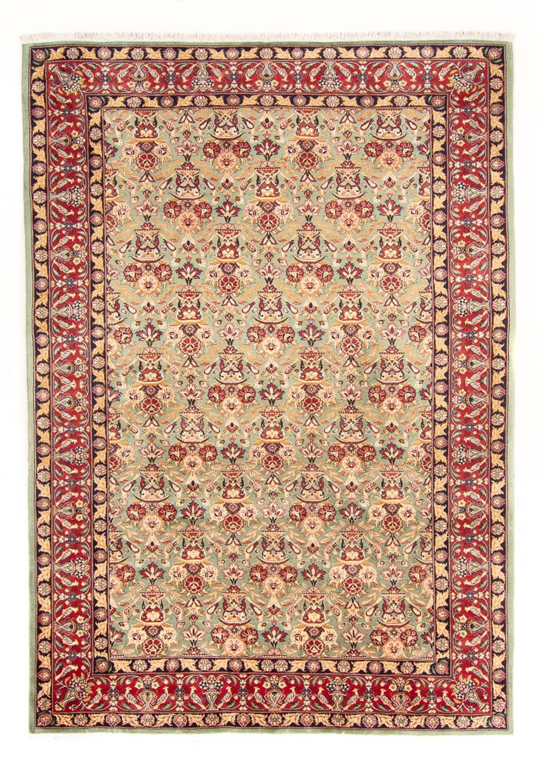 Persisk tæppe - Classic - 285 x 198 cm - olivengrøn