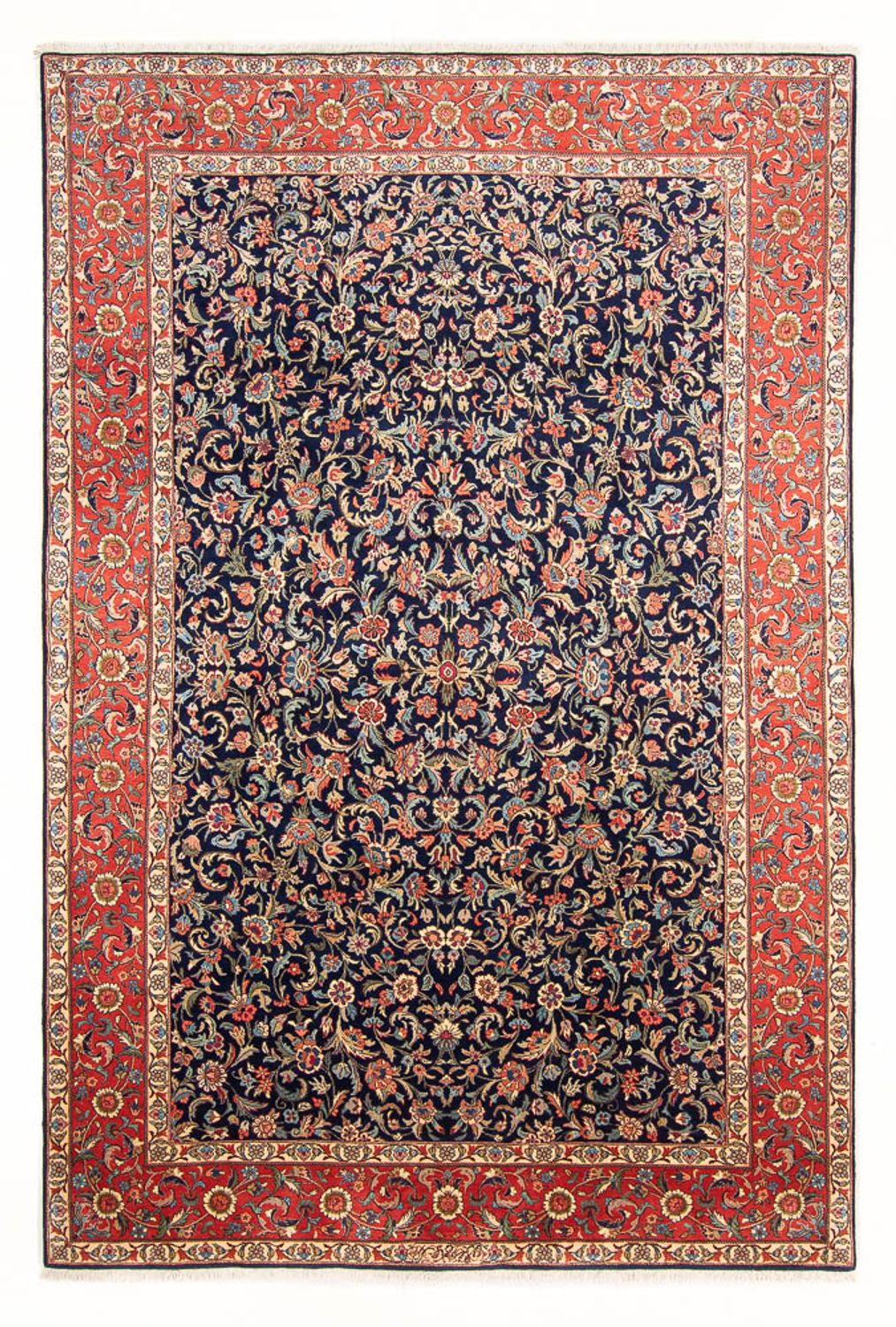 Persisk tæppe - Classic - 305 x 200 cm - mørkeblå