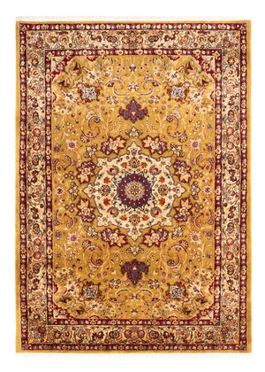 Persisk tæppe - Ghom - 228 x 162 cm - kamel