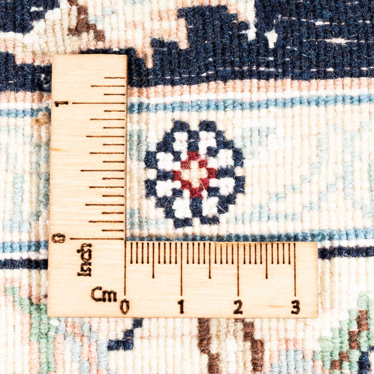 Persisk tæppe - Nain - Premium - 152 x 107 cm - creme