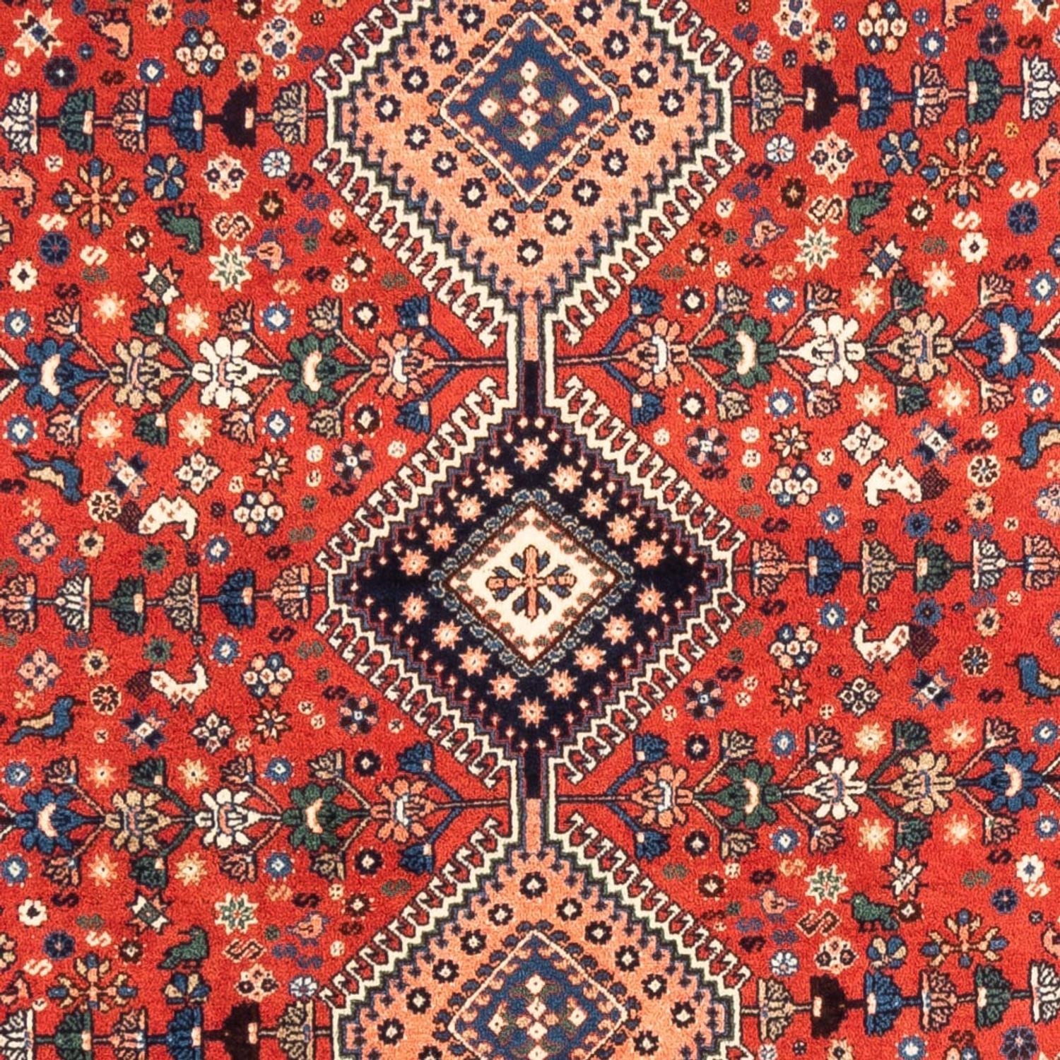 Persisk tæppe - Nomadisk - 240 x 153 cm - rød