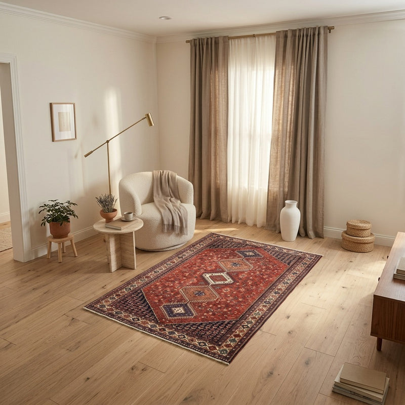 Abadeh Tæppe 230x155cm - Persisk tæppe