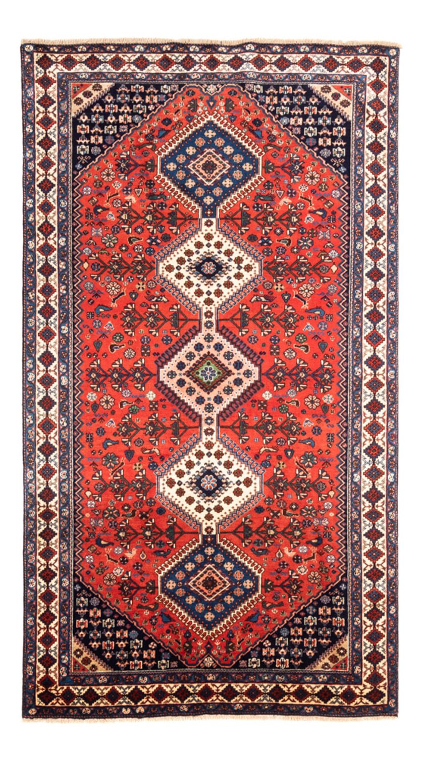 Løber Persisk tæppe - Nomadisk - 250 x 148 cm - rød