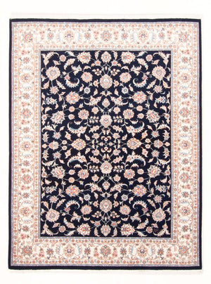 Persisk tæppe - Tabriz - Royal - 203 x 147 cm - mørkeblå