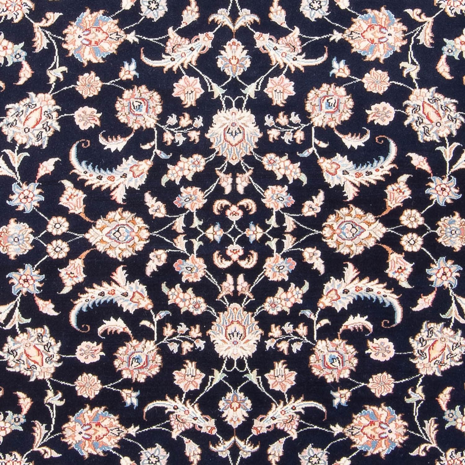 Persisk tæppe - Tabriz - Royal - 203 x 147 cm - mørkeblå