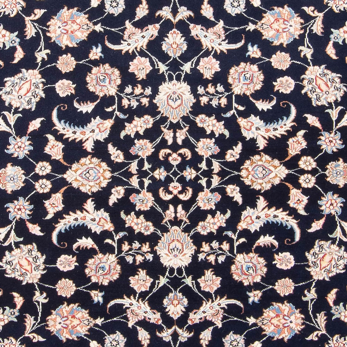 Persisk tæppe - Tabriz - Royal - 203 x 147 cm - mørkeblå