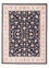 Persisk tæppe - Tabriz - Royal - 200 x 150 cm - mørkeblå