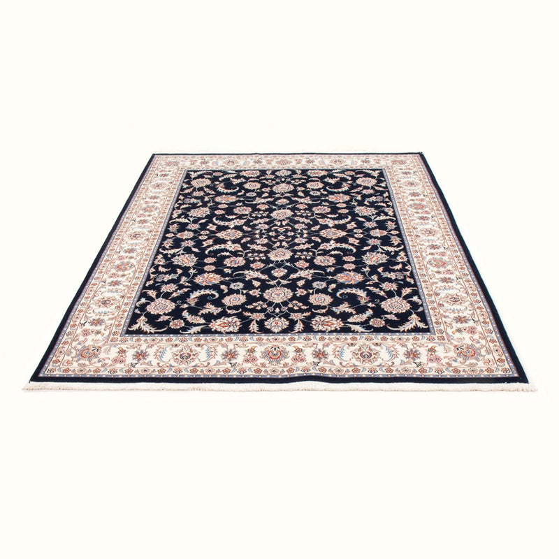 Persisk tæppe - Tabriz - Royal - 200 x 150 cm - mørkeblå