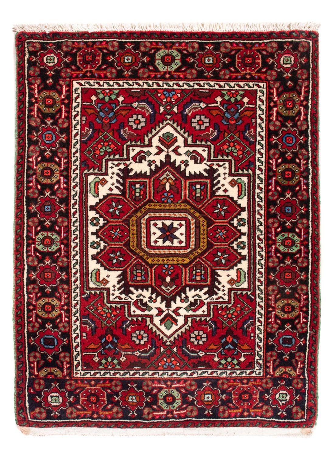 Persisk tæppe - Nomadisk - 94 x 59 cm - rød