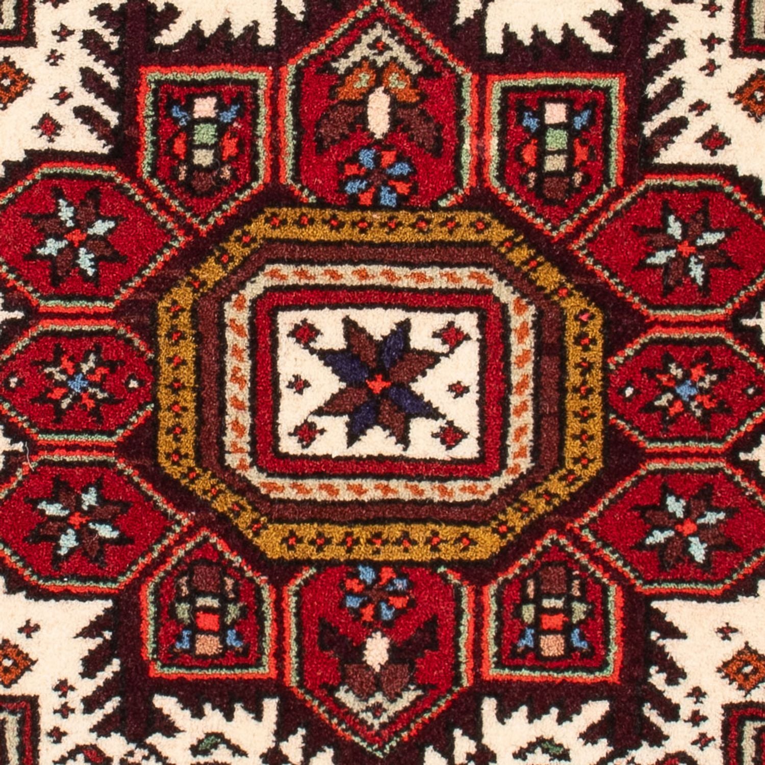 Persisk tæppe - Nomadisk - 94 x 59 cm - rød