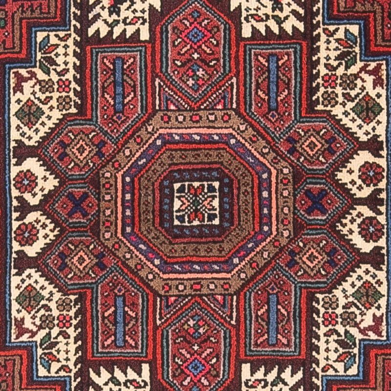 Persisk tæppe - Nomadisk - 133 x 74 cm - rust