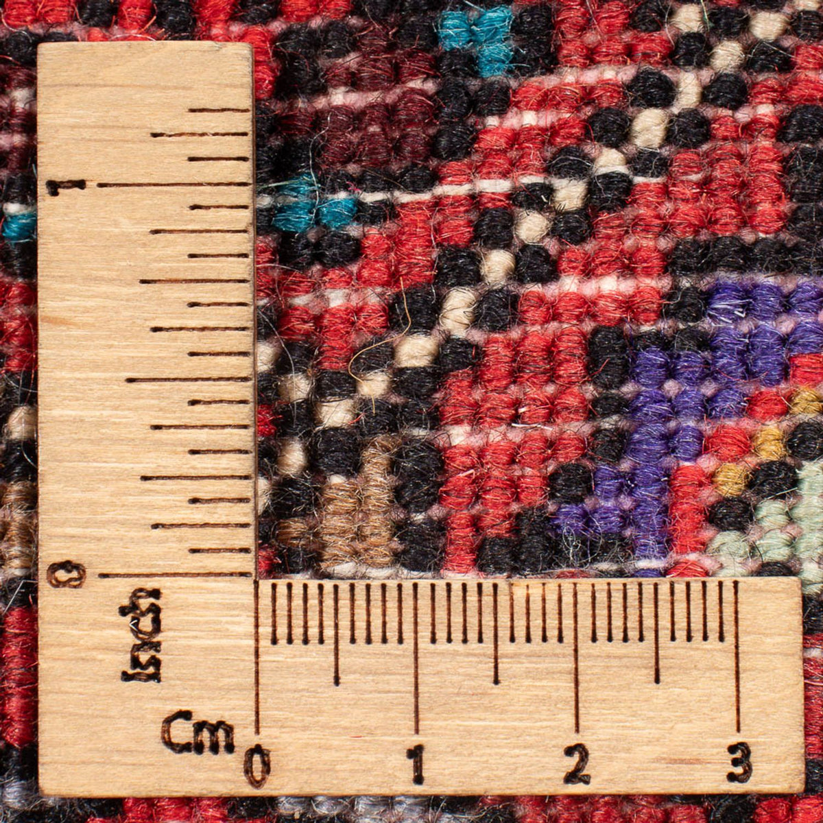 Persisk tæppe - Nomadisk - 133 x 74 cm - rust