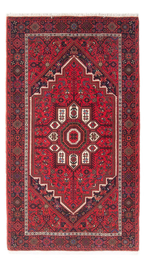 Persisk tæppe - Nomadisk - 132 x 70 cm - rød