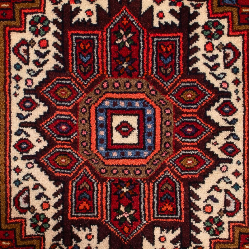 Persisk tæppe - Nomadisk - 86 x 51 cm - rød