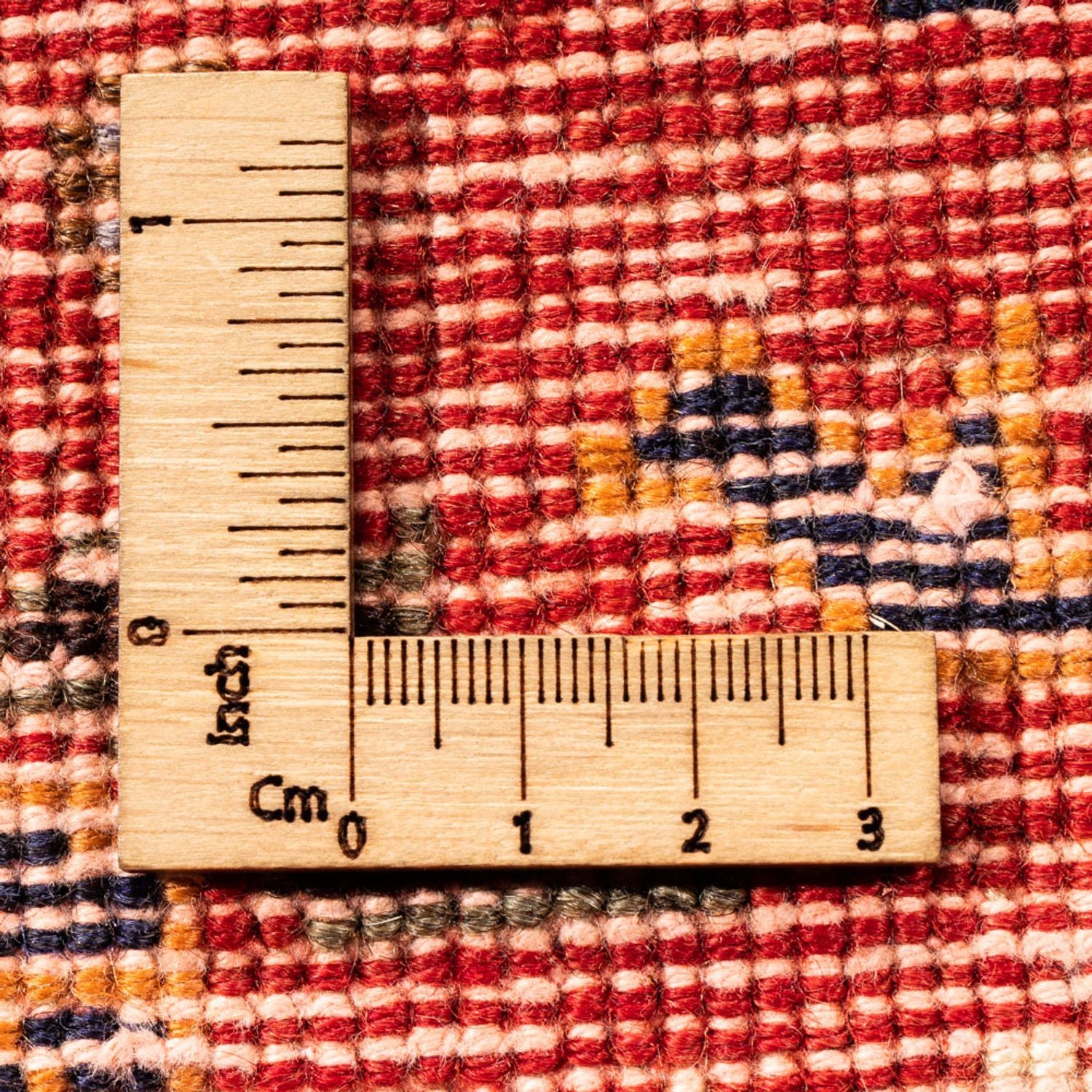Persisk tæppe - Nomadisk - 305 x 188 cm - mørkerød