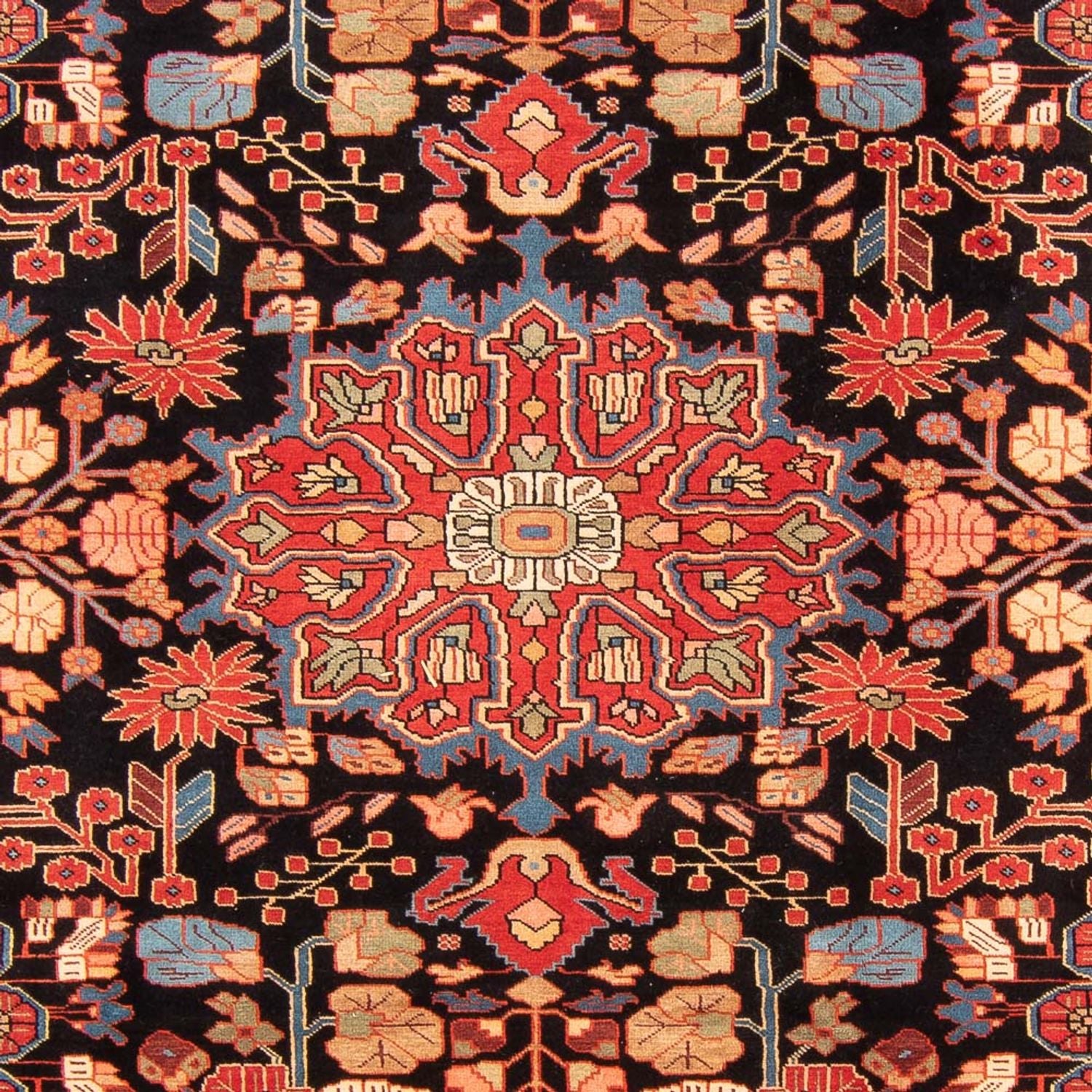 Persisk tæppe - Nomadisk - 285 x 203 cm - mørkeblå