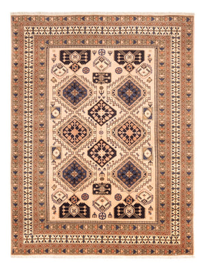 Persisk tæppe - Nomadisk - 251 x 194 cm - lys beige