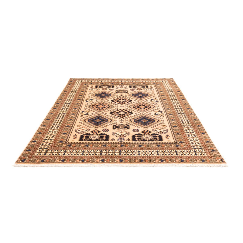 Persisk tæppe - Nomadisk - 251 x 194 cm - lys beige