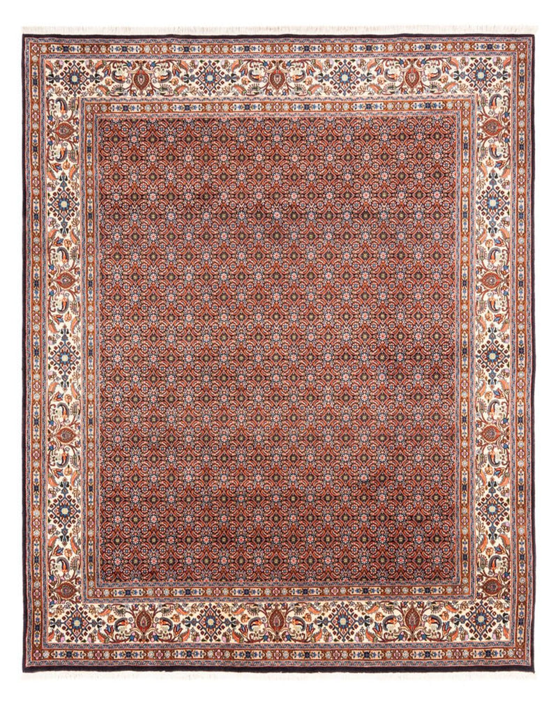 Persisk tæppe - Classic - 240 x 194 cm - mørkerød