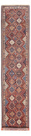 Løber Persisk tæppe - Nomadisk - 387 x 83 cm - rød