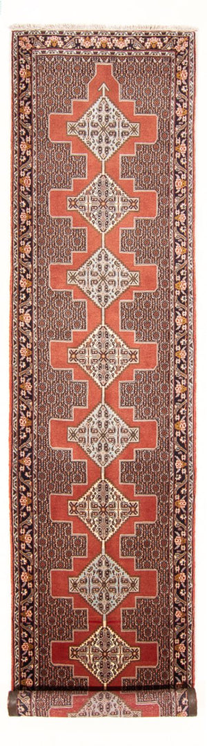 Løber Persisk tæppe - Classic - 410 x 92 cm - rød