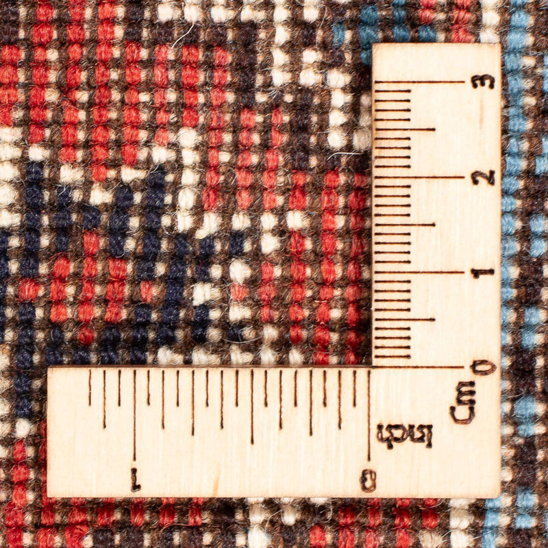 Løber Persisk tæppe - Nomadisk - 382 x 82 cm - mørkeblå