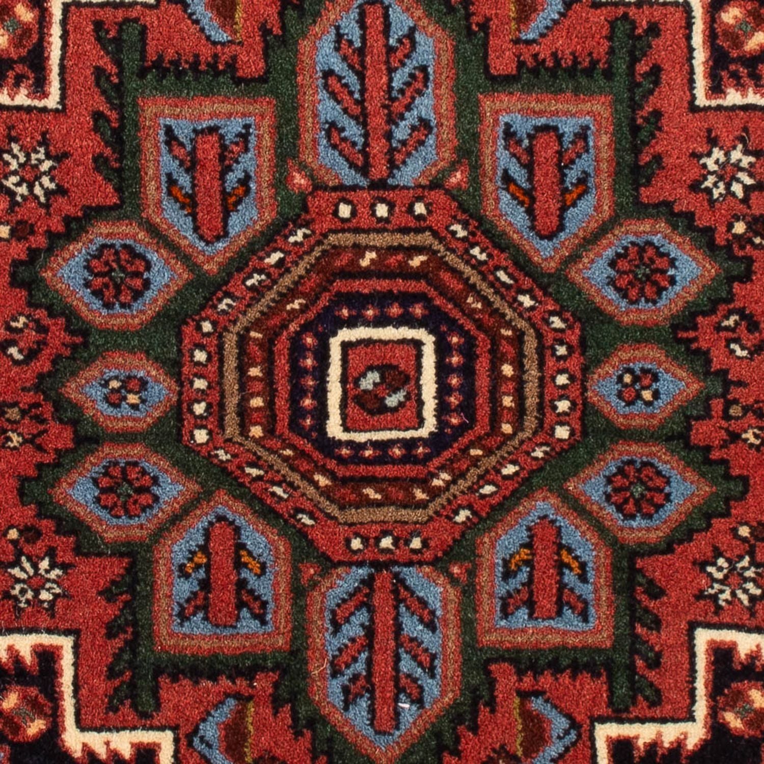 Persisk tæppe - Nomadisk - 89 x 60 cm - rød