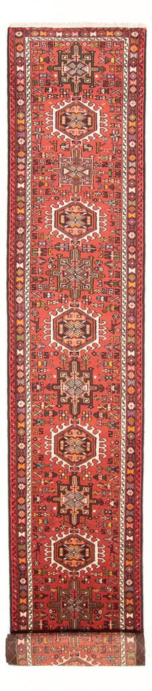 Løber Persisk tæppe - Nomadisk - 481 x 77 cm - rød